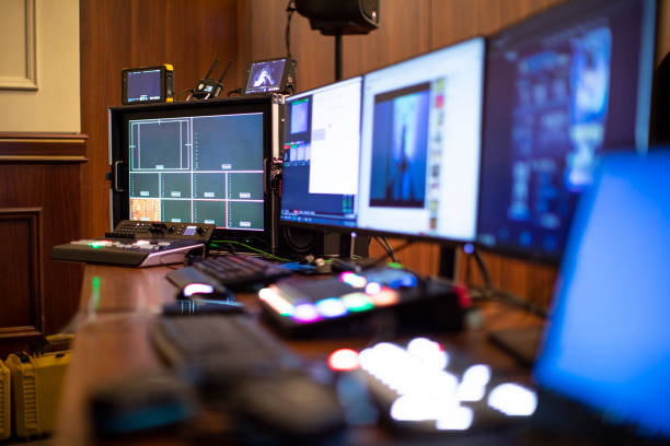 istock Online broadcast of the event. 1365899821