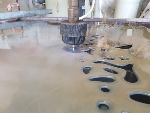 istock High Pressure Water Jet Cutting Machine for Various Materials 1365900409