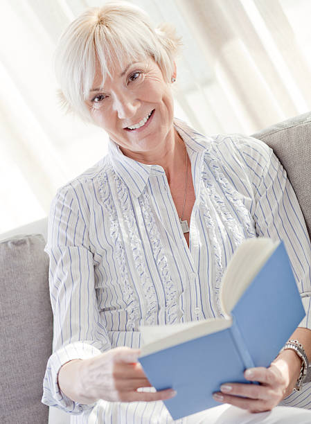 istock Mature Woman Reading 136591269