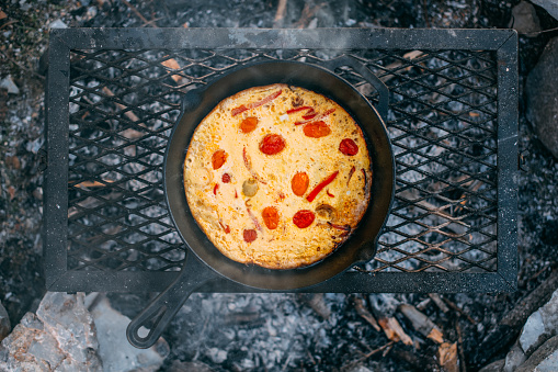 Frittata by the Campfire