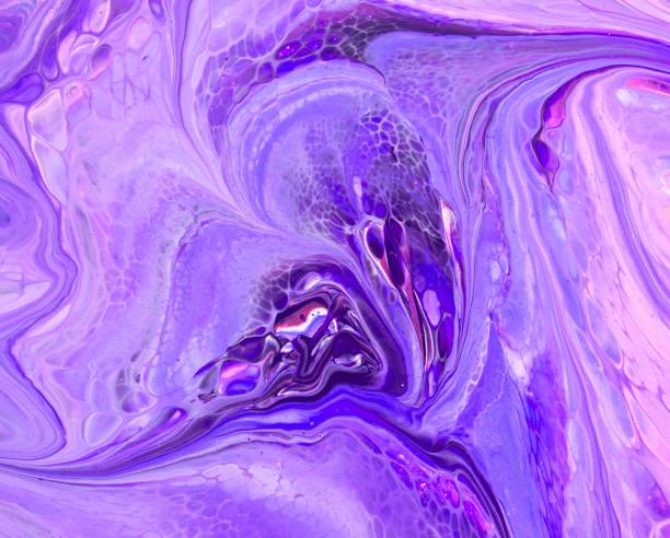 istock Fluid art painting. Abstract decorative marble texture. 1365913987