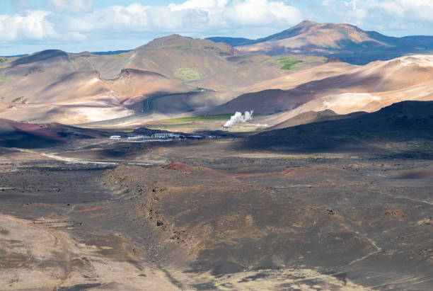 istock Geothermal power station in Iceland. 1365916524