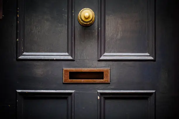 Letter Box On Door