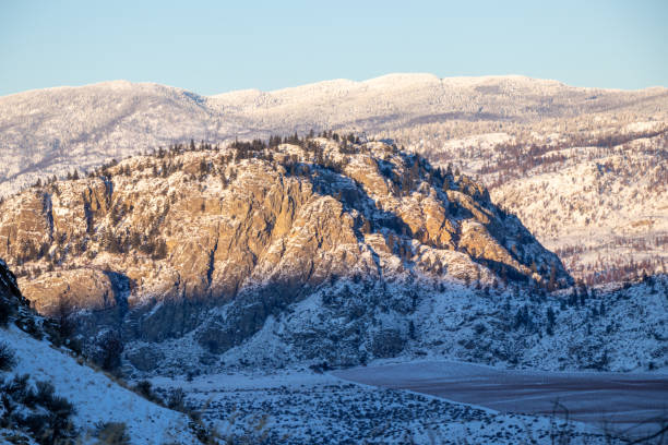 istock Snow covered mountains in Osoyoos, BC 1365931614