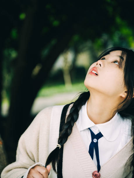 istock Happy young asian girl 1365936714