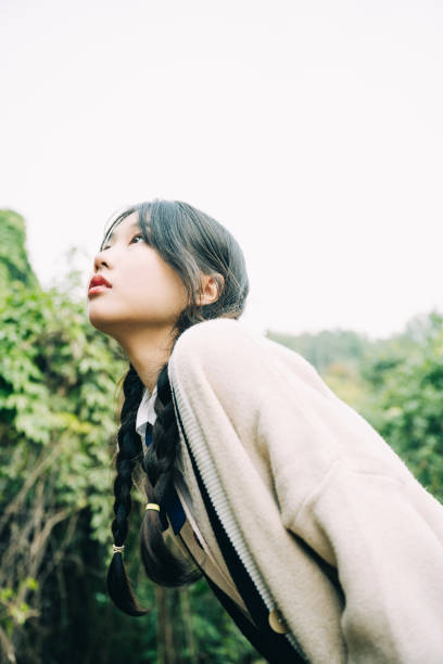 istock Happy young asian girl 1365938533