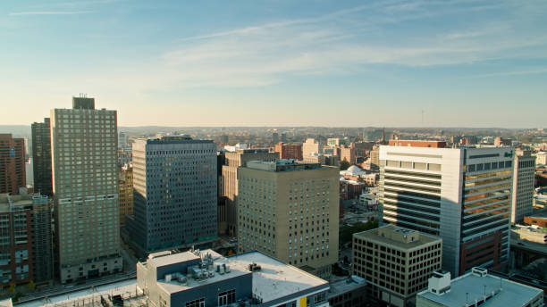 istock Drone Shot of Downtown Baltimore 1365952682