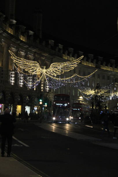istock Christmas lights in london 1365964820
