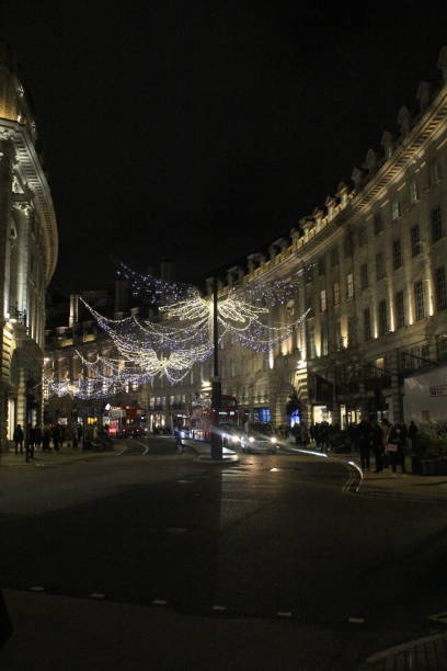 istock Christmas lights in london 1365965329