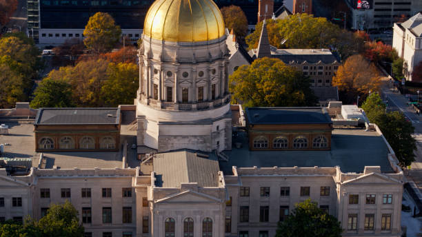 istock Georgia State Capitol Building from the Air 1365974710