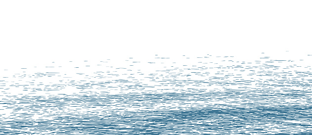 One-color vector background with the texture of wavy ocean surface.