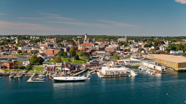 istock Aerial View of Gloucester, Massachusetts 1365979099