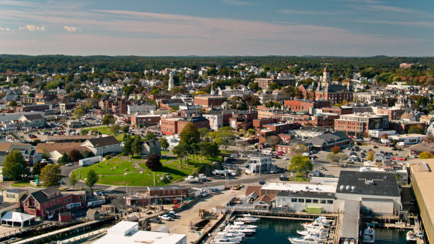 istock Aerial View of Gloucester, Massachusetts 1365979616