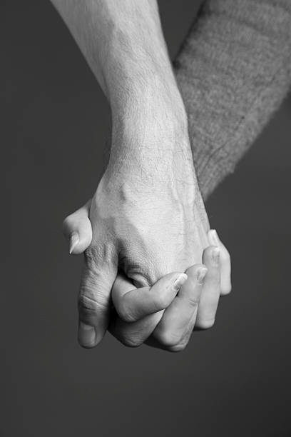 Couple Holding Hands Stock Photo - Download Image Now - Couple