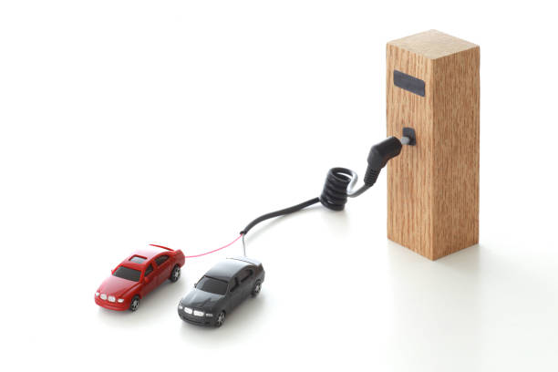 istock Electric vehicle, charging system and outlet 1365985044