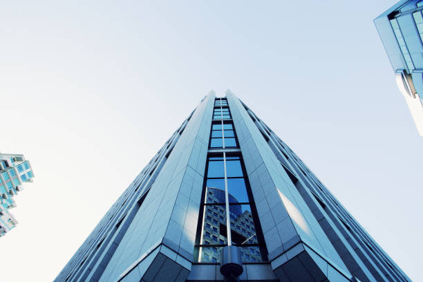 istock Light, shadow and form of skyscrapers 1365988547