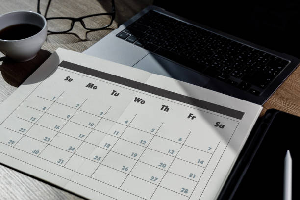 istock Agenda Activity Information Calendar Events and Meeting Appointment 1365991608