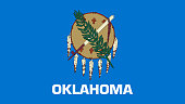 State Of Oklahoma Flag Eps File - Oklahoma Flag Vector File