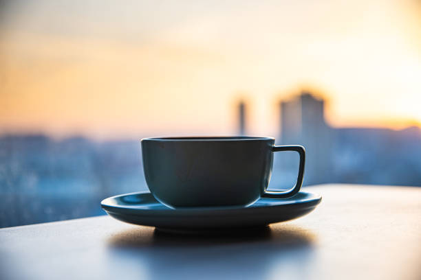 istock A cup of coffee on table in the morning 1365999277