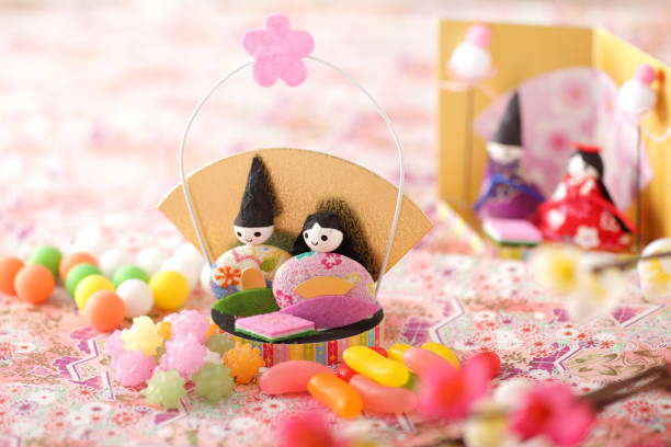 istock Little cute hina doll 1365999679