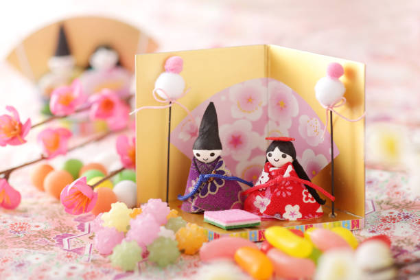 Little cute hina doll