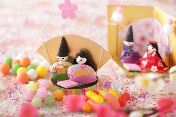 istock Little cute hina doll 1365999684