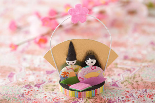 istock Little cute hina doll 1365999695