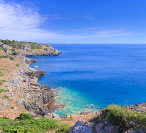 istock Salento coast: Uluzzo Bay in Apulia, Italy. 1366003570