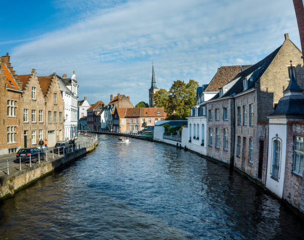 istock Bruges historic city center, Belgium 1366004859