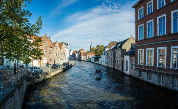 istock Bruges historic city center, Belgium 1366004888
