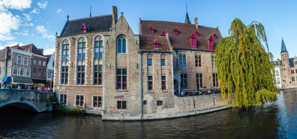 istock House in Bruge, Belgium 1366005040