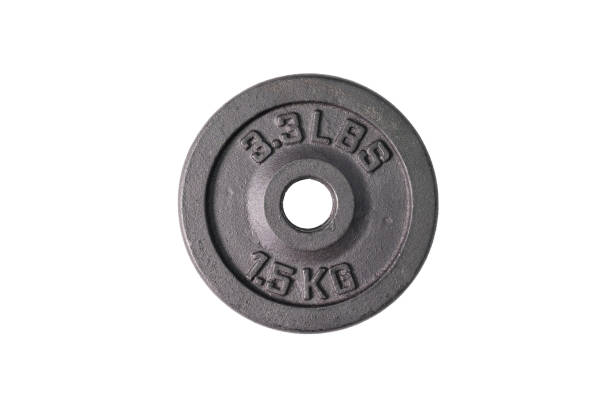 istock Weight gym for sport isolated on white background 1366005186