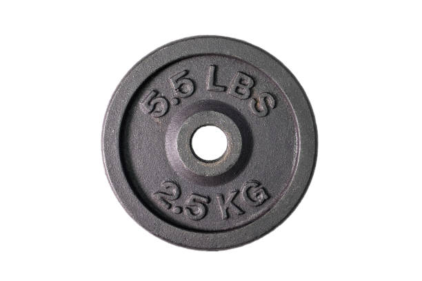 istock Weight gym for sport isolated on white background 1366005187