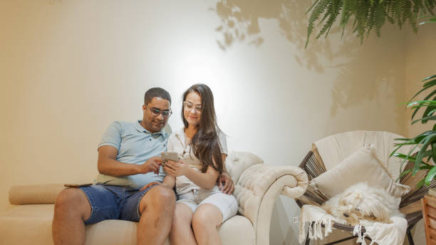 istock Smartphones making life easier at home 1366008090