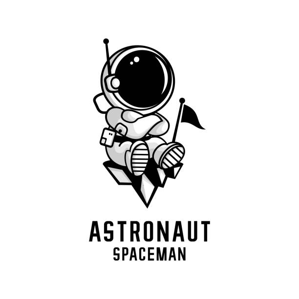 astronaut cartoon illustration vector, spaceman vector astronaut cartoon illustration vector, spaceman vector astronaut designs stock illustrations