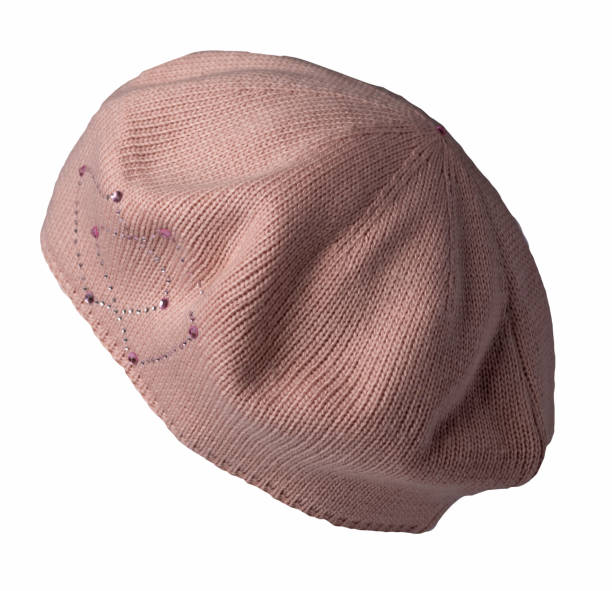 istock female  beret isolated on white background. autumn accessory 1366019003