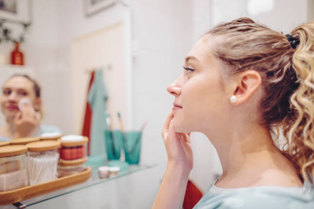 istock Young woman at home 1366026042