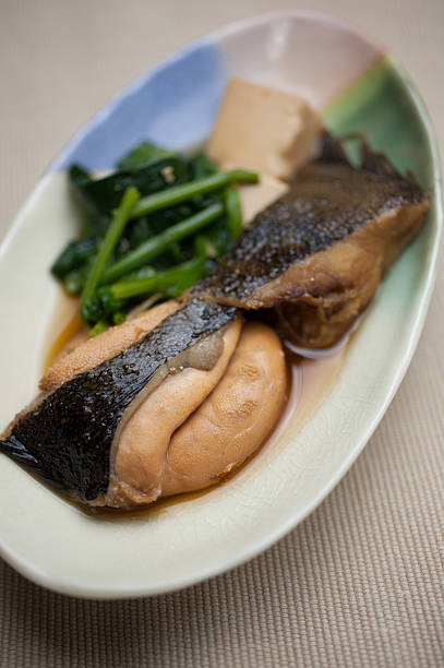 istock Japanese Cuisine Nizakana (karei no nitsuke) 136603069