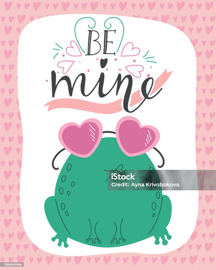 Ilustración de Tarjeta De Ilustración Kawaii Personaje De Rana Con Letras Be Mine Concepto De San Valentín Personajes De Dibujos Animados Enamorados Linda Declaración De Amor y más Vectores Libres de Derechos Ilustración de Tarjeta De Ilustración Kawaii Personaje De Rana Con Letras Be Mine Concepto De San Valentín Personajes De Dibujos Animados Enamorados Linda Declaración De Amor y más Vectores Libres de Derechos