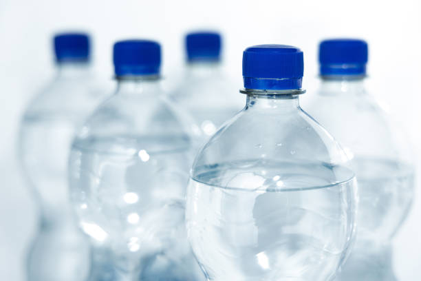 istock Mineral water in plastic bottles 1366051022
