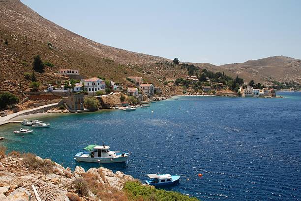 istock Nimborios, Symi island 136605614