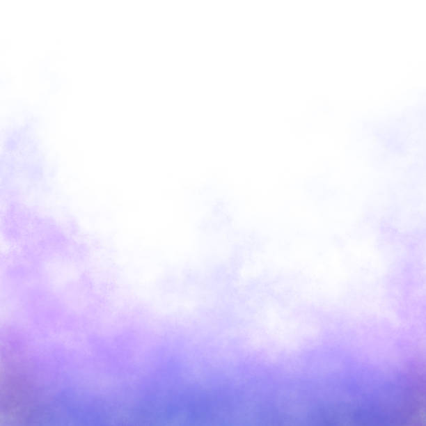 istock Purple streaks on a white background 1366060238