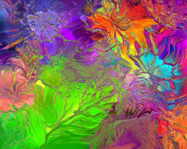 istock tropical flowers, art abstract background 1366075618