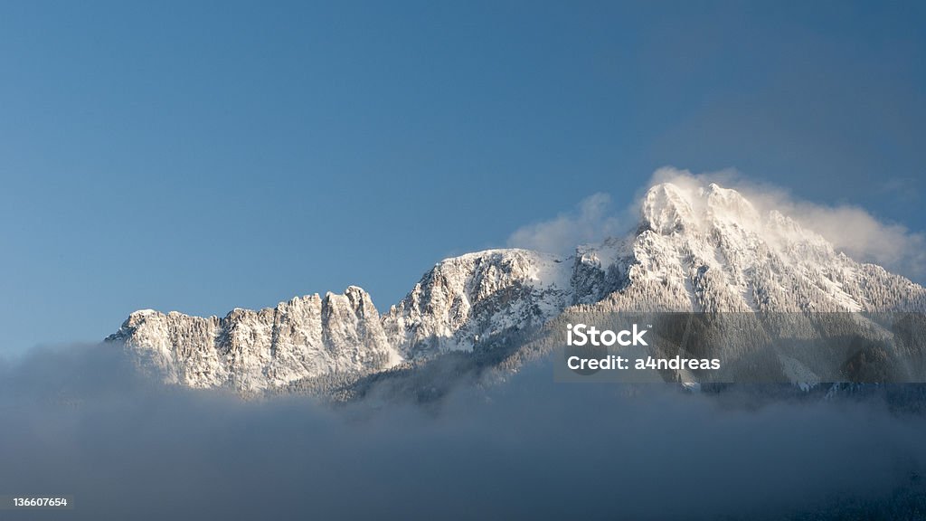 Величественный снежные горы - Стоковые фото Австрия роялти-фри