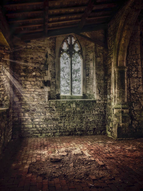 The abandoned church of St Botolph's, Skidbrooke, Lincolnshire.