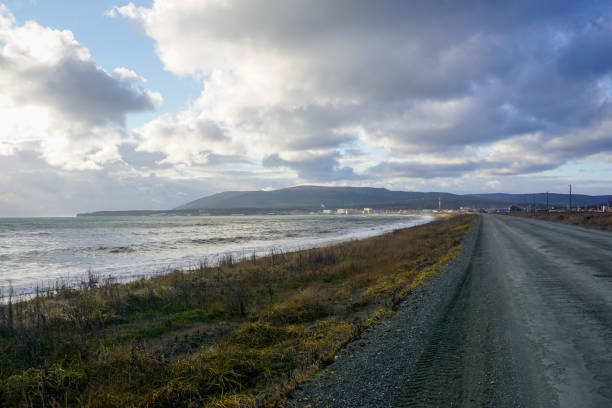 istock Coast near Aniva Bay on Sakhalin Island 1366079063