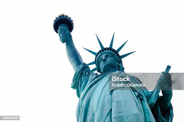 Statua Wolności - zdjęcia stockowe i więcej obrazów Ameryka Północna - Ameryka Północna, Architektura, Bez ludzi