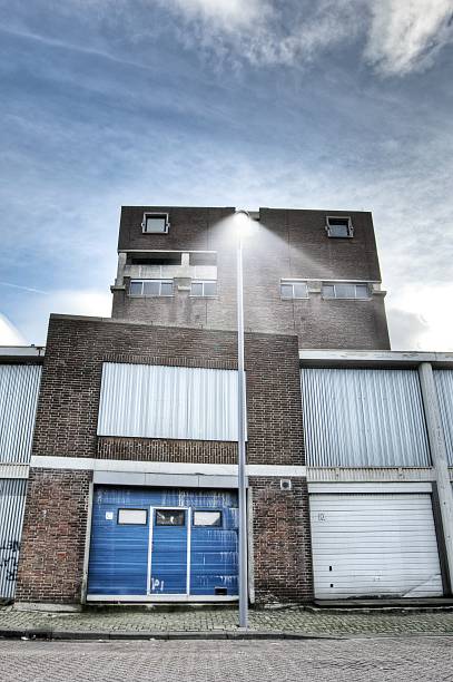 istock Grungy factory 136608128