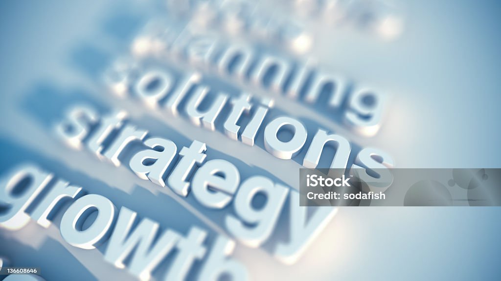 Strategia e business - Foto stock royalty-free di Affari