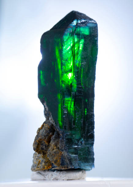 istock vivianite mineral specimen stone rock geology gem crystal 1366087610